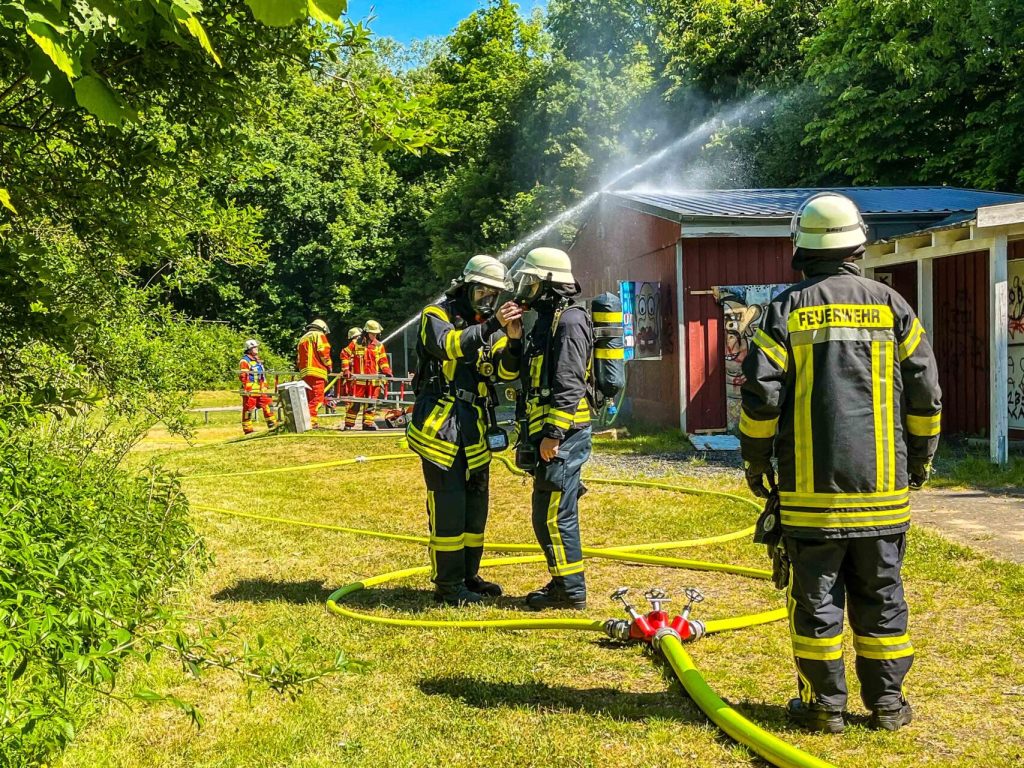 Einsatzkräfte im Einsatz